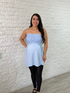 Blusa straple materna